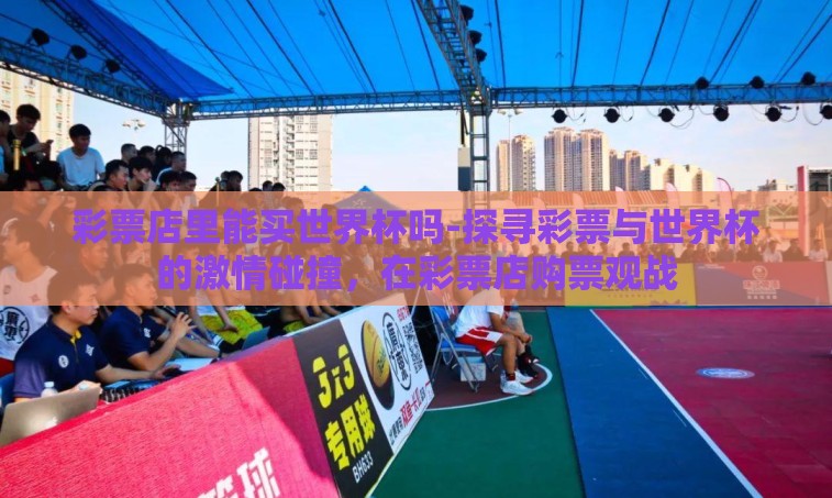 彩票店里能买世界杯吗-探寻彩票与世界杯的激情碰撞，在彩票店购票观战