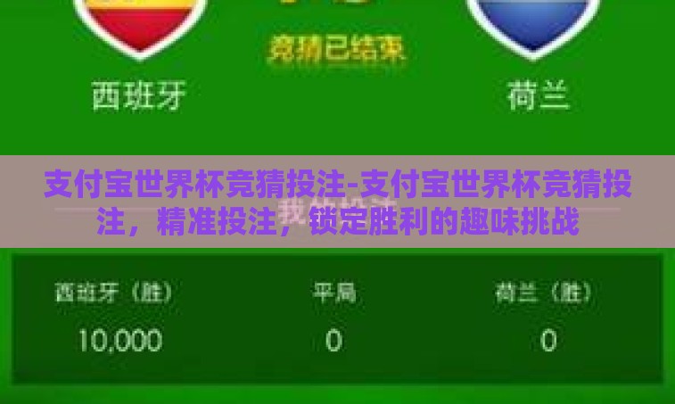 支付宝世界杯竞猜投注-支付宝世界杯竞猜投注，精准投注，锁定胜利的趣味挑战