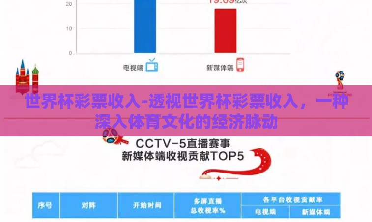 世界杯彩票收入-透视世界杯彩票收入，一种深入体育文化的经济脉动