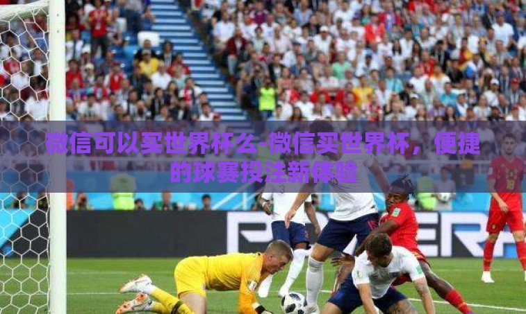 微信可以买世界杯么-微信买世界杯，便捷的球赛投注新体验