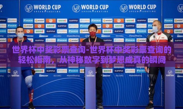 世界杯中奖彩票查询-世界杯中奖彩票查询的轻松指南，从神秘数字到梦想成真的瞬间