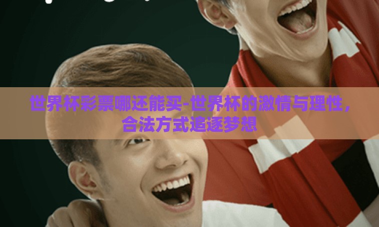 世界杯彩票哪还能买-世界杯的激情与理性，合法方式追逐梦想