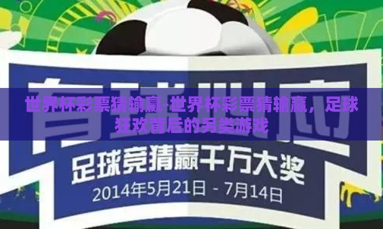 世界杯彩票猜输赢-世界杯彩票猜输赢，足球狂欢背后的另类游戏