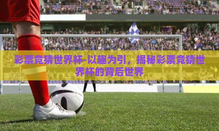 彩票竞猜世界杯-以趣为引，揭秘彩票竞猜世界杯的背后世界