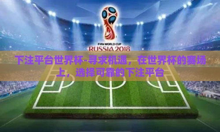 下注平台世界杯-寻求机遇，在世界杯的赛场上，选择可靠的下注平台